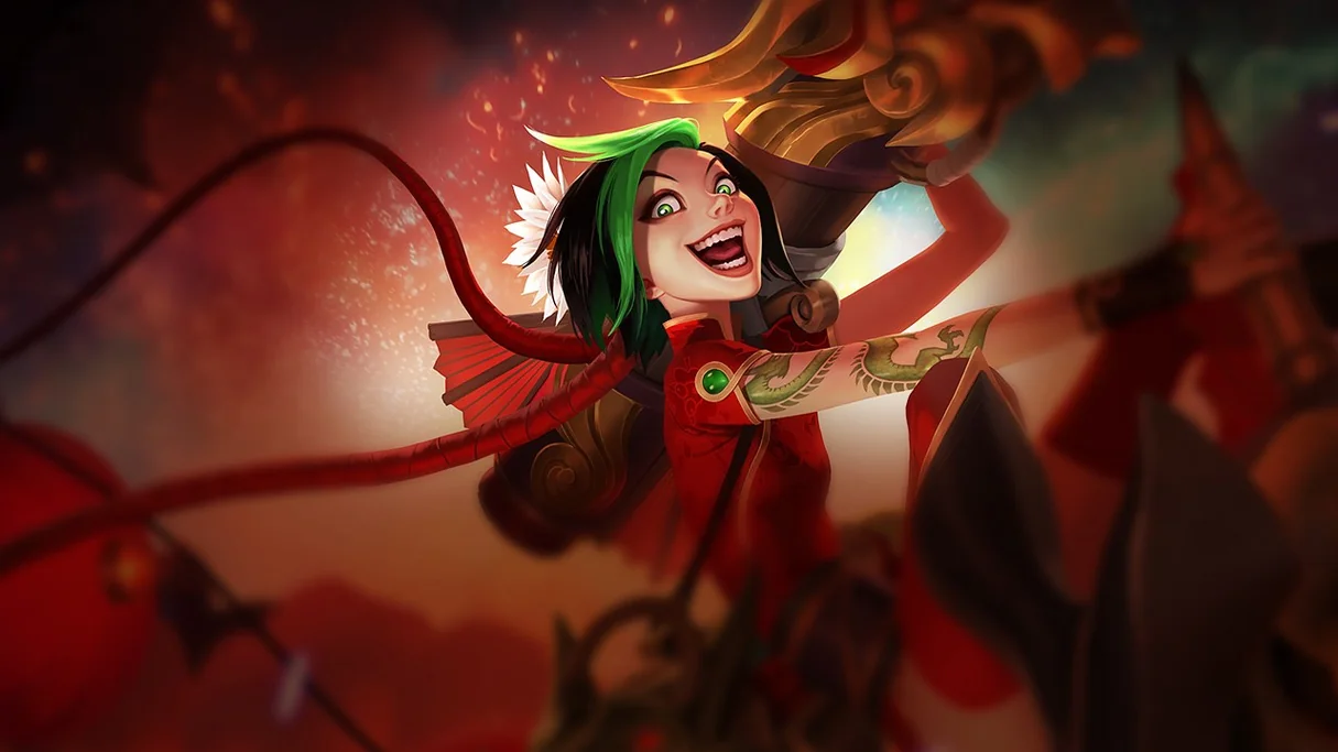 Firecracker Jinx Centered Splash