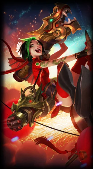 Firecracker Jinx Loading Screen