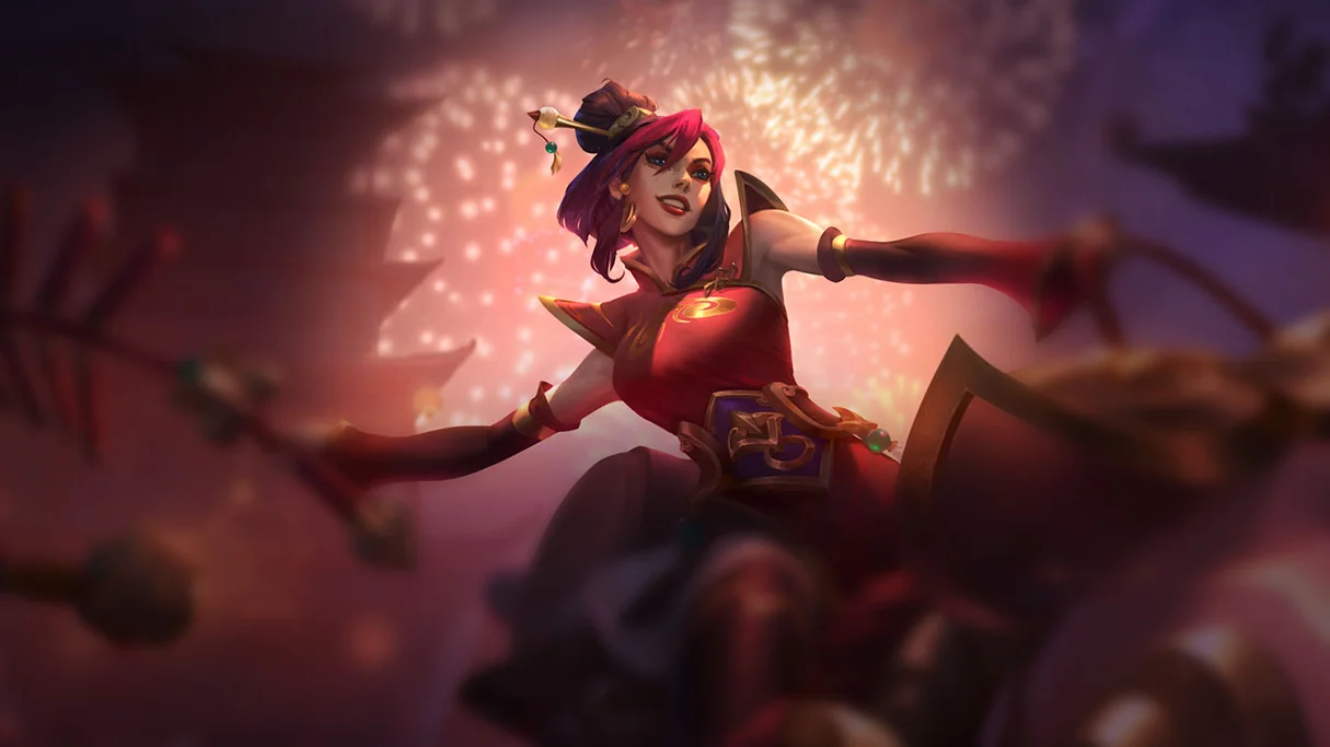 Firecracker Sejuani Centered Splash