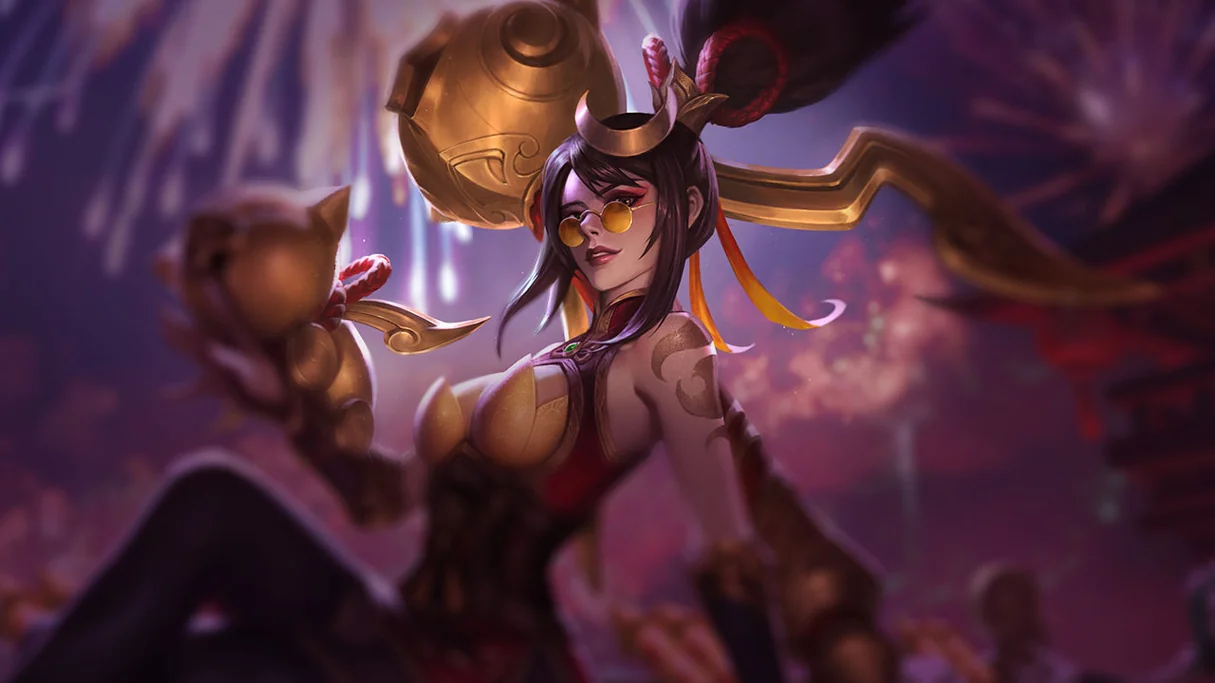 Firecracker Vayne Centered Splash