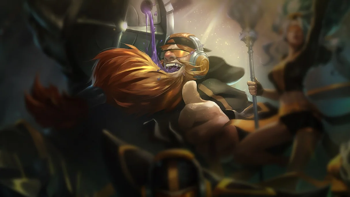 Fnatic Gragas Centered Splash