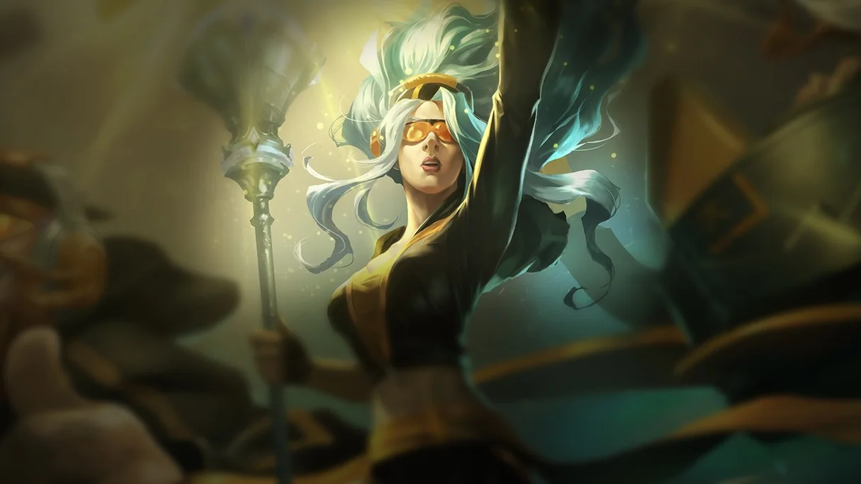 Fnatic Janna Centered Splash