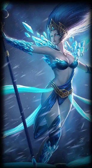 Frost Queen Janna Loading Screen