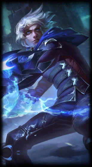 Frosted Ezreal Loading Screen