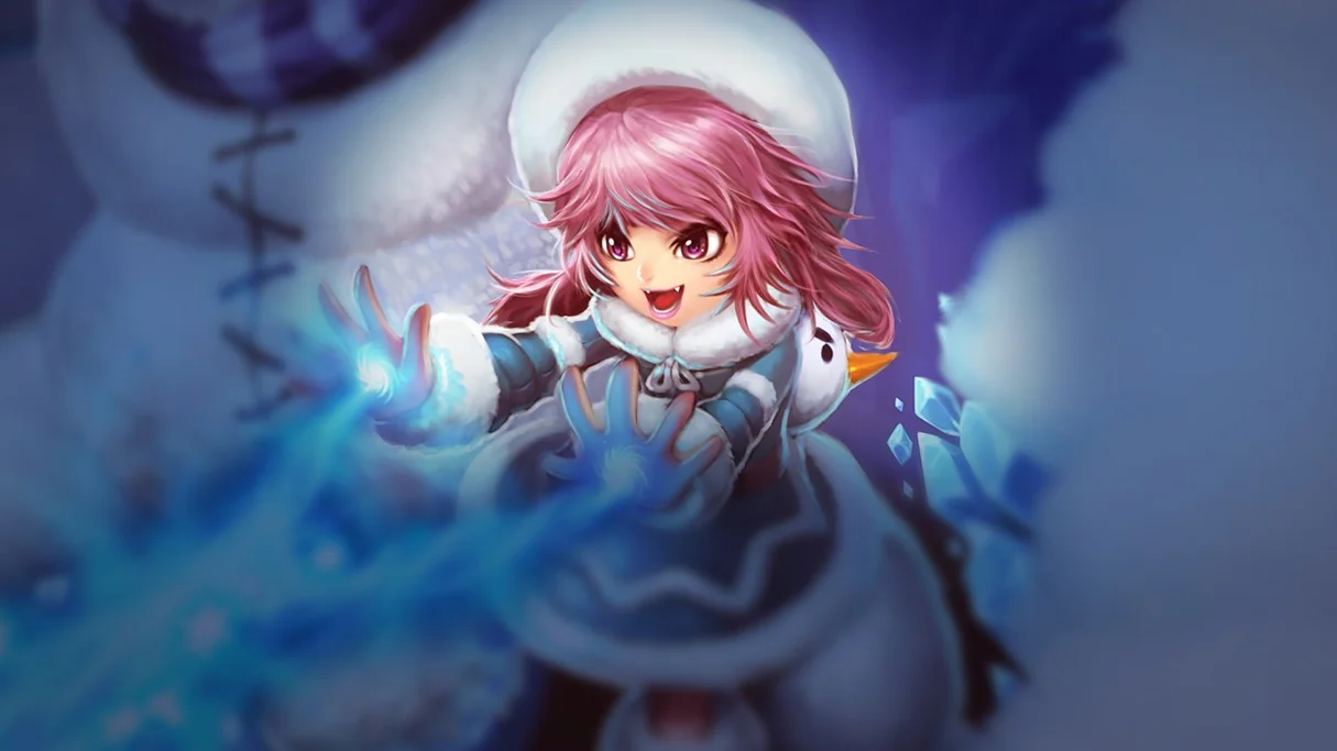 Frostfire Annie Centered Splash