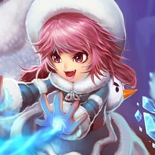Frostfire Annie Tile