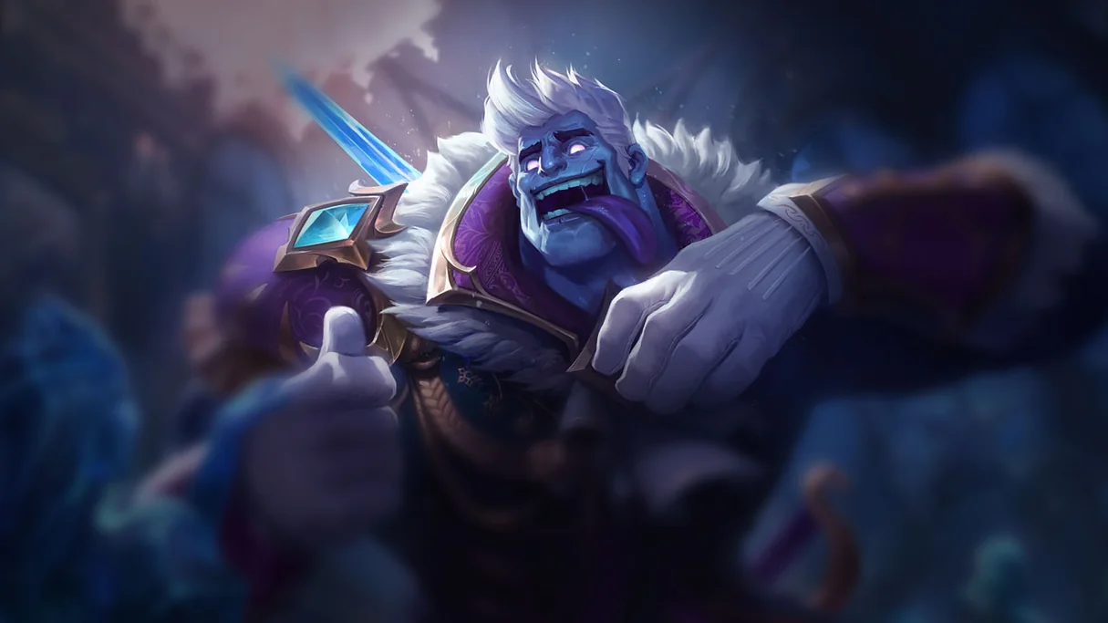 Frozen Prince Mundo Centered Splash