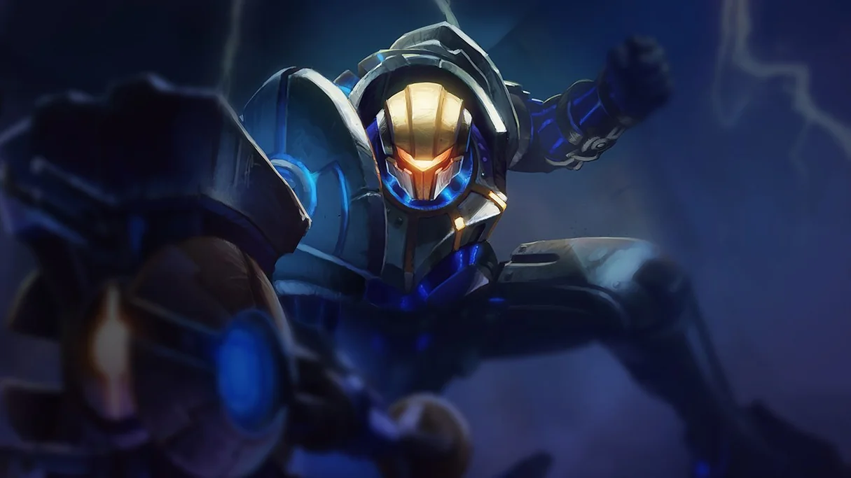 Full Metal Jayce Centered Splash