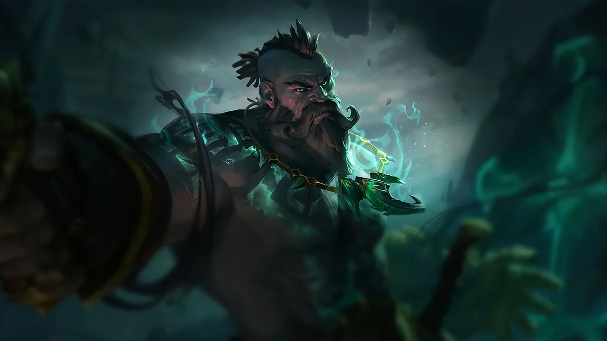 Gangplank the Betrayer Centered Splash