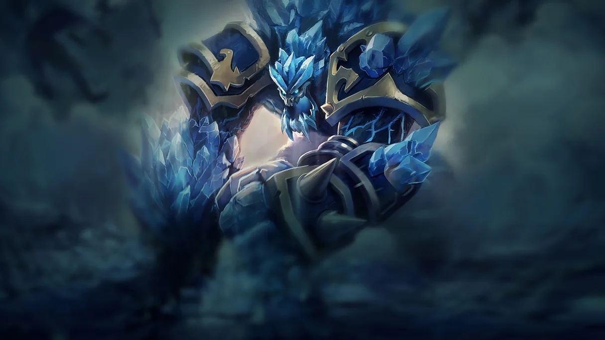 Glacial Malphite Centered Splash