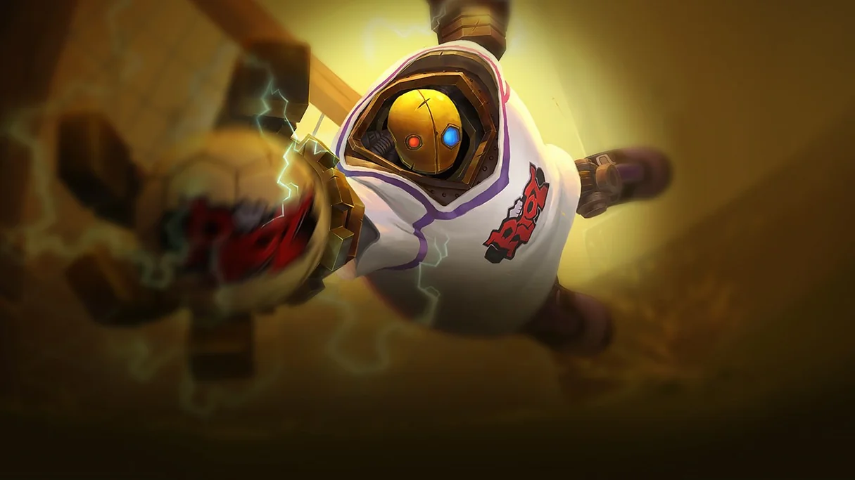 Goalkeeper Blitzcrank Centered Splash