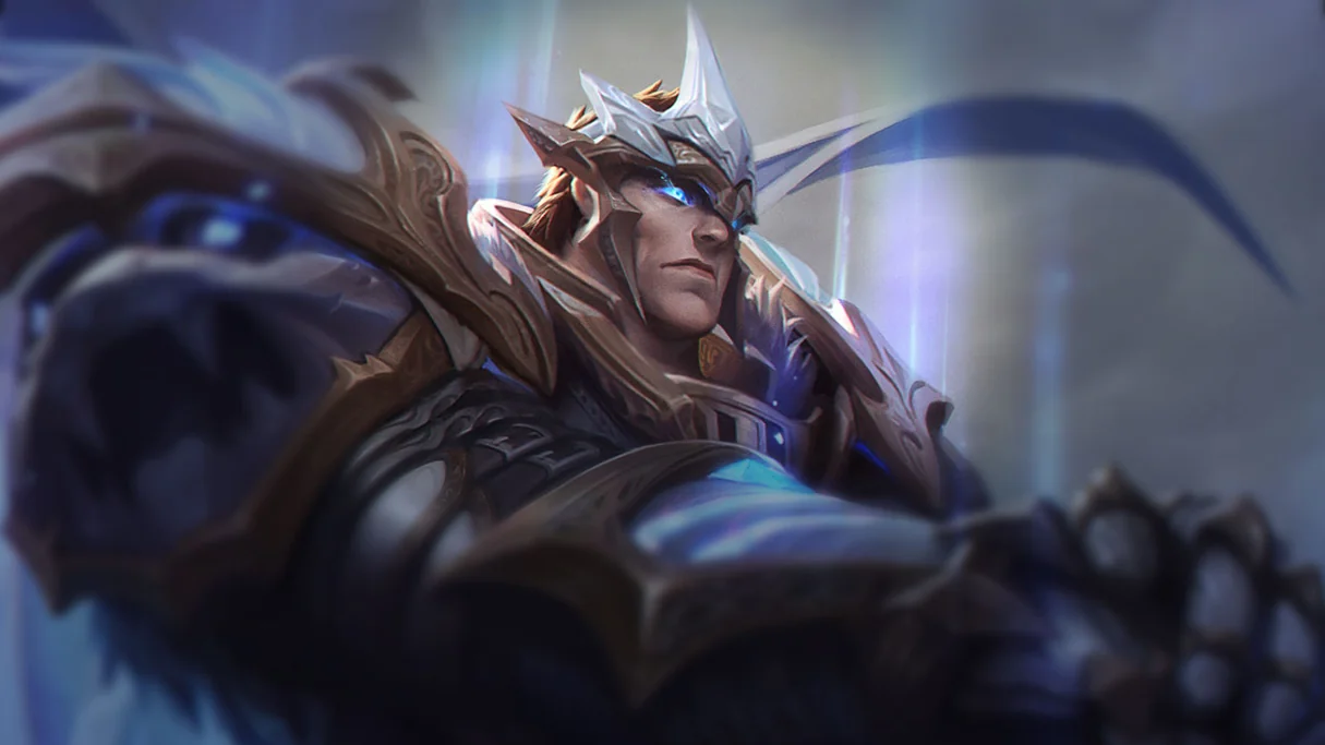 God-King Garen Centered Splash