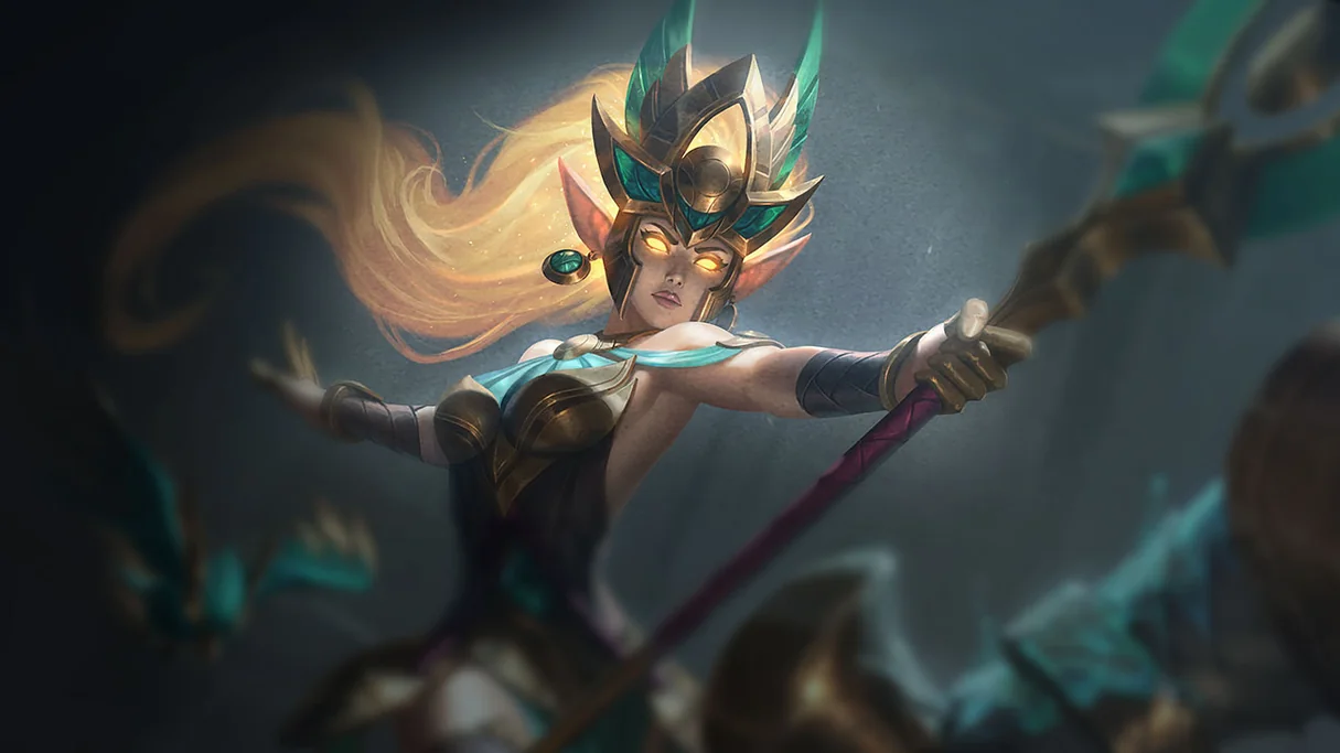 Guardian of the Sands Janna Centered Splash