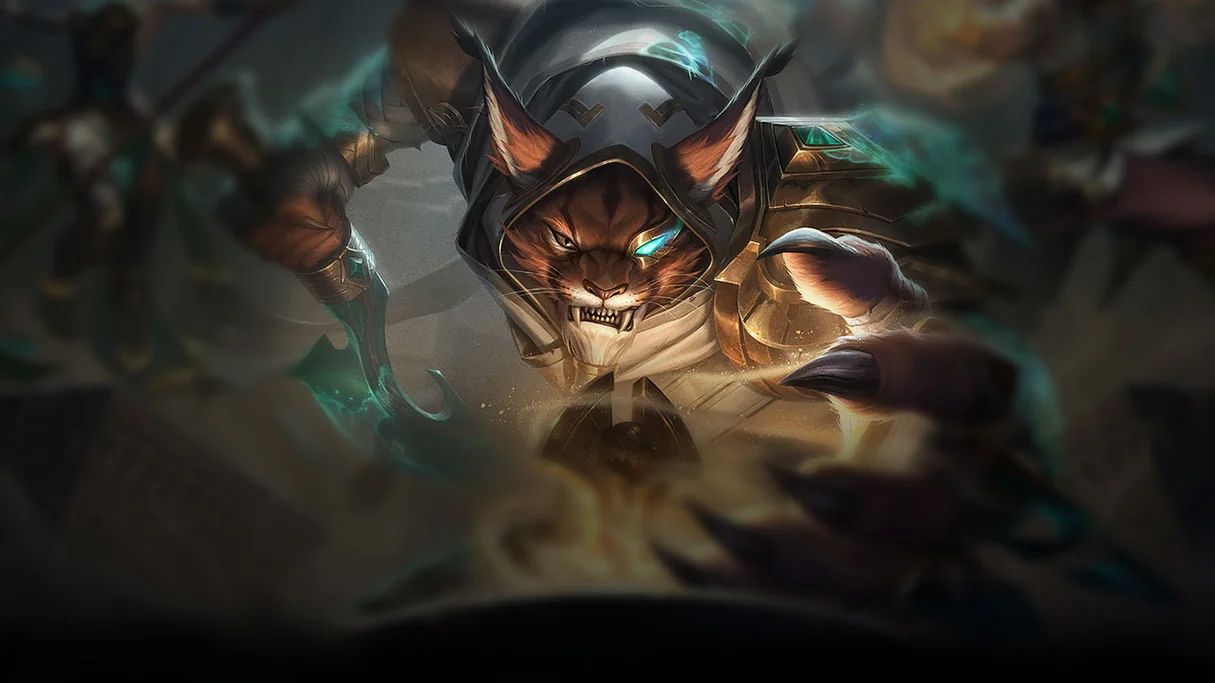 Guardian of the Sands Rengar Centered Splash