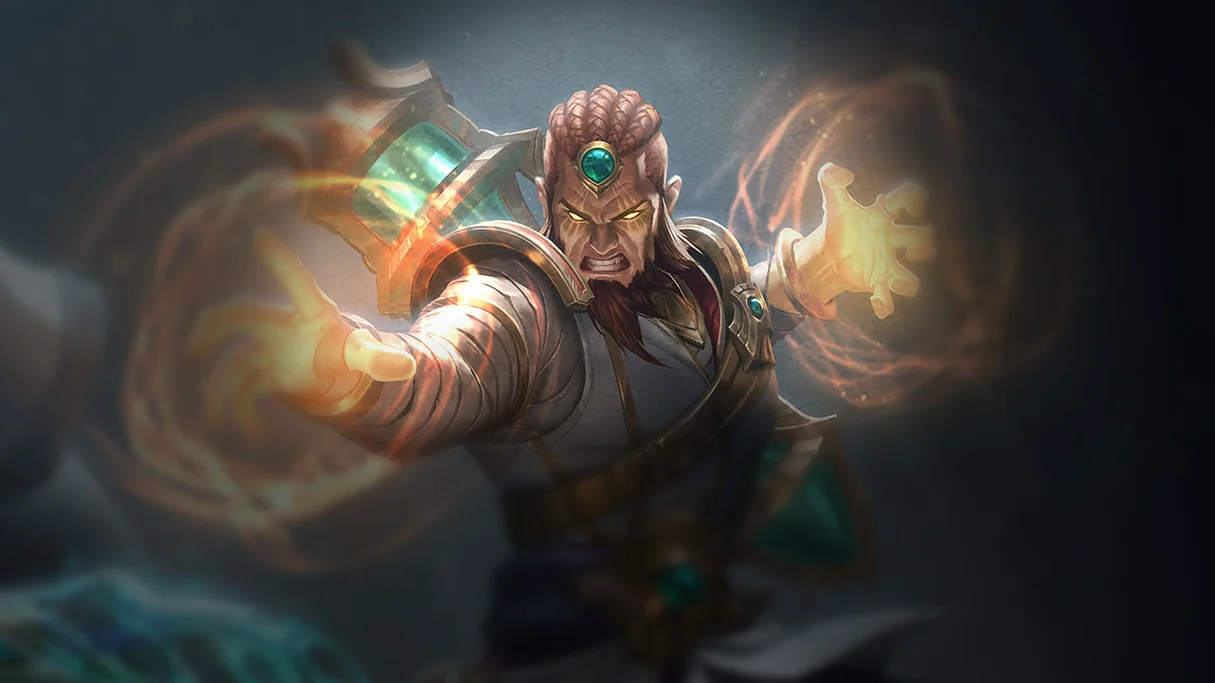 Guardian of the Sands Ryze Centered Splash