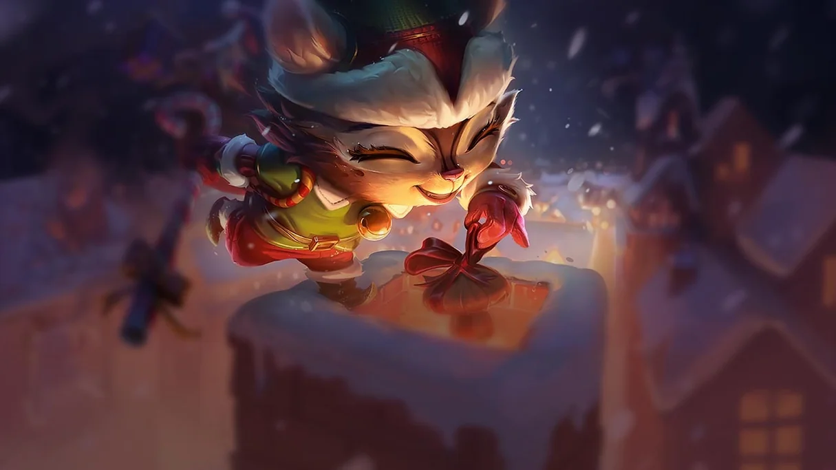 Happy Elf Teemo Centered Splash