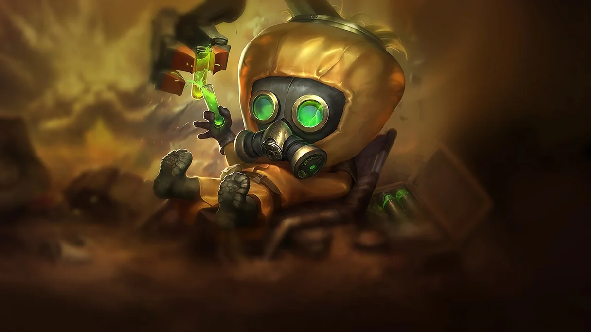 Hazmat Heimerdinger Centered Splash