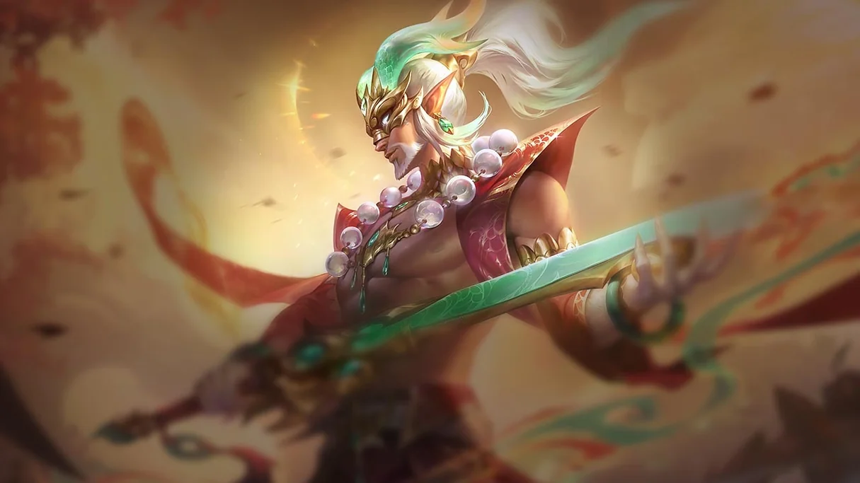 Heavenscale Master Yi Centered Splash
