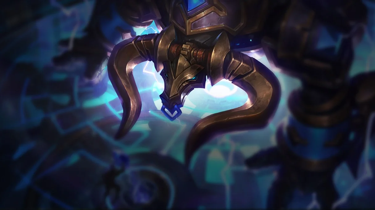 Hextech Alistar Centered Splash