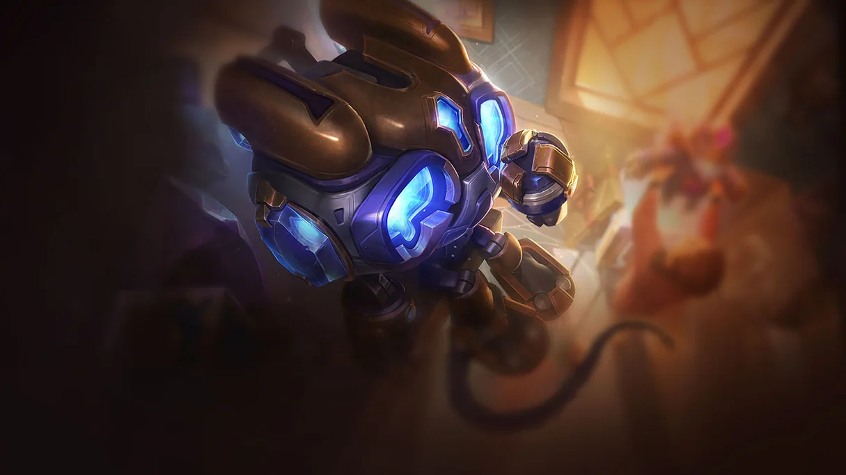 Hextech Amumu Centered Splash