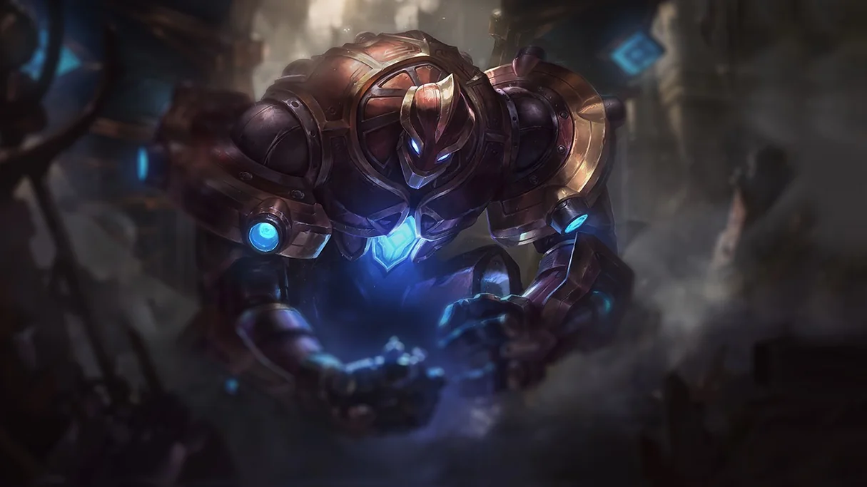 Hextech Galio Centered Splash