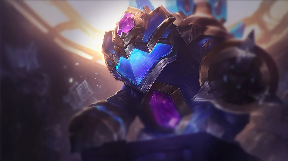 Hextech Rammus Centered Splash