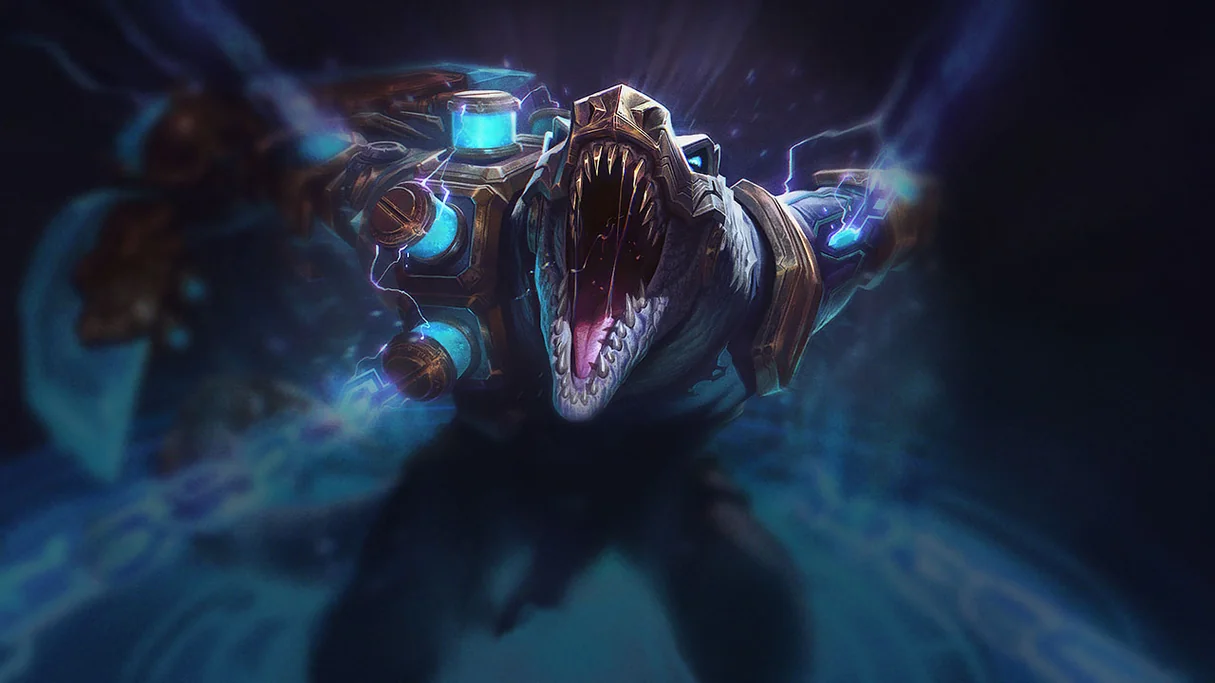 Hextech Renekton Centered Splash
