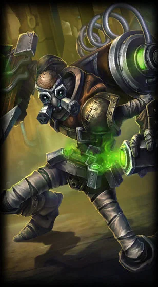 Hextech Singed Loading Screen