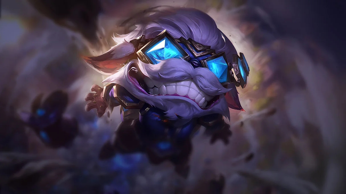 Hextech Ziggs Centered Splash