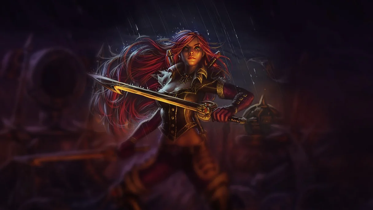 High Command Katarina Centered Splash