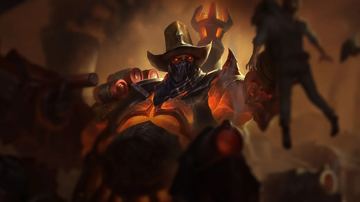 High Noon Urgot Centered Splash