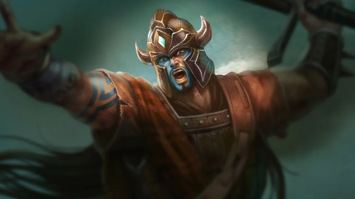 Highland Tryndamere Centered Splash