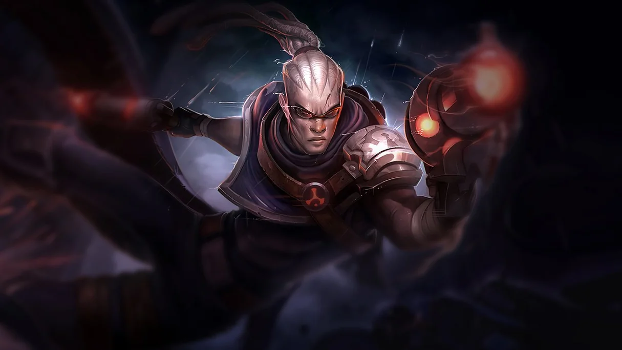 Hired Gun Lucian Centered Splash