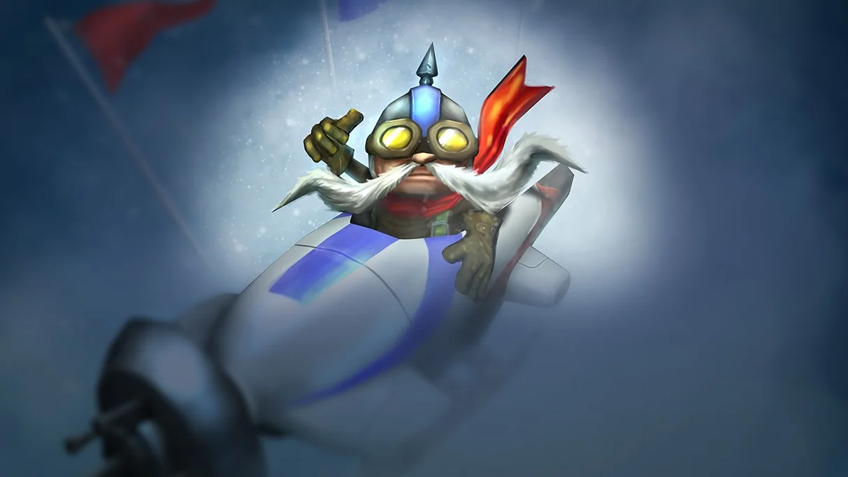 Ice Toboggan Corki Centered Splash