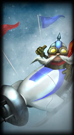 Ice Toboggan Corki Loading Screen