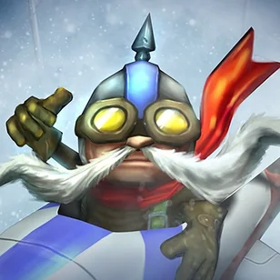 Ice Toboggan Corki Tile