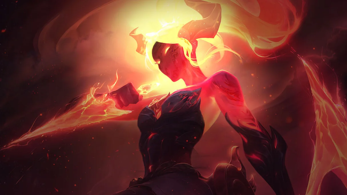 Infernal Akali Centered Splash