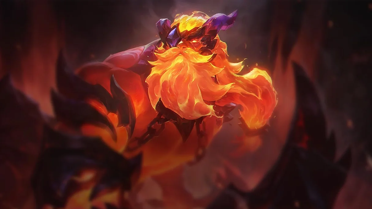 Infernal Olaf Centered Splash