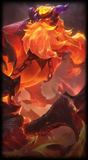 Infernal Olaf Loading Screen