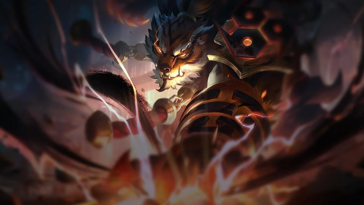 Inkshadow Volibear Centered Splash