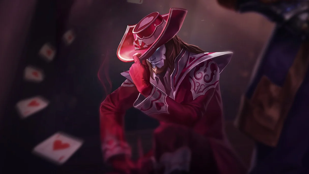 Jack of Hearts Twisted Fate Centered Splash