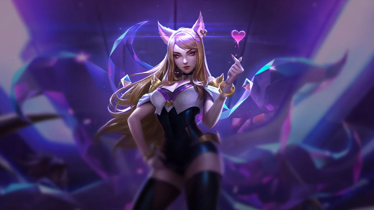 K/DA Ahri Centered Splash