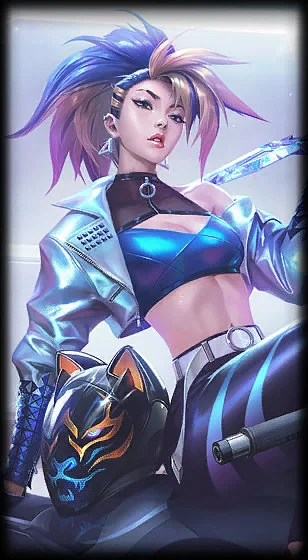 K/DA ALL OUT Akali Loading Screen