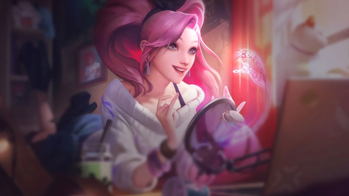 K/DA ALL OUT Seraphine Indie Centered Splash