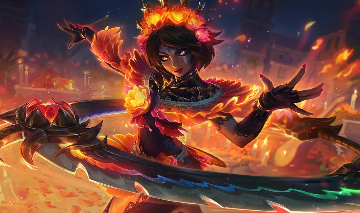 La Ilusión Qiyana splash art