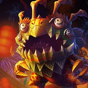 Lion Dance Kog’Maw Tile