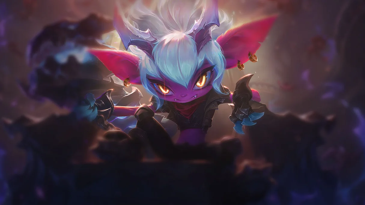 Little Demon Tristana Centered Splash