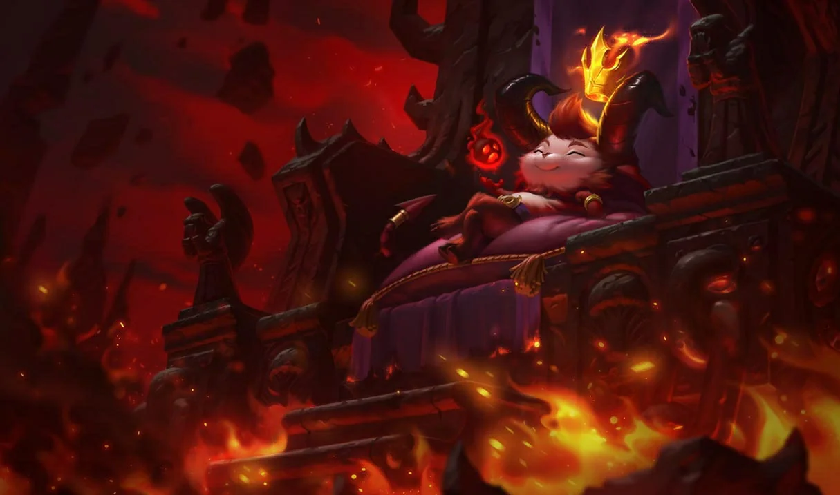 Little Devil Teemo splash art