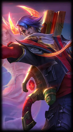 Lunar Beast Aphelios Loading Screen