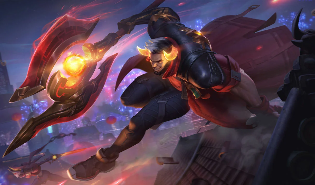 Lunar Beast Darius splash art